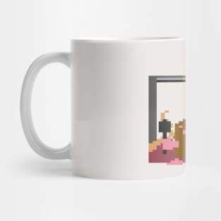 B.C. Bill - Fire Pixel Art Mug